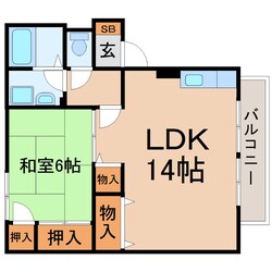 ストラスブールの物件間取画像